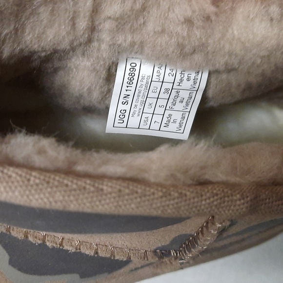 UGG Womens Classic Ultra Mini Super Trendy Print Size 7 - Picture 4 of 10